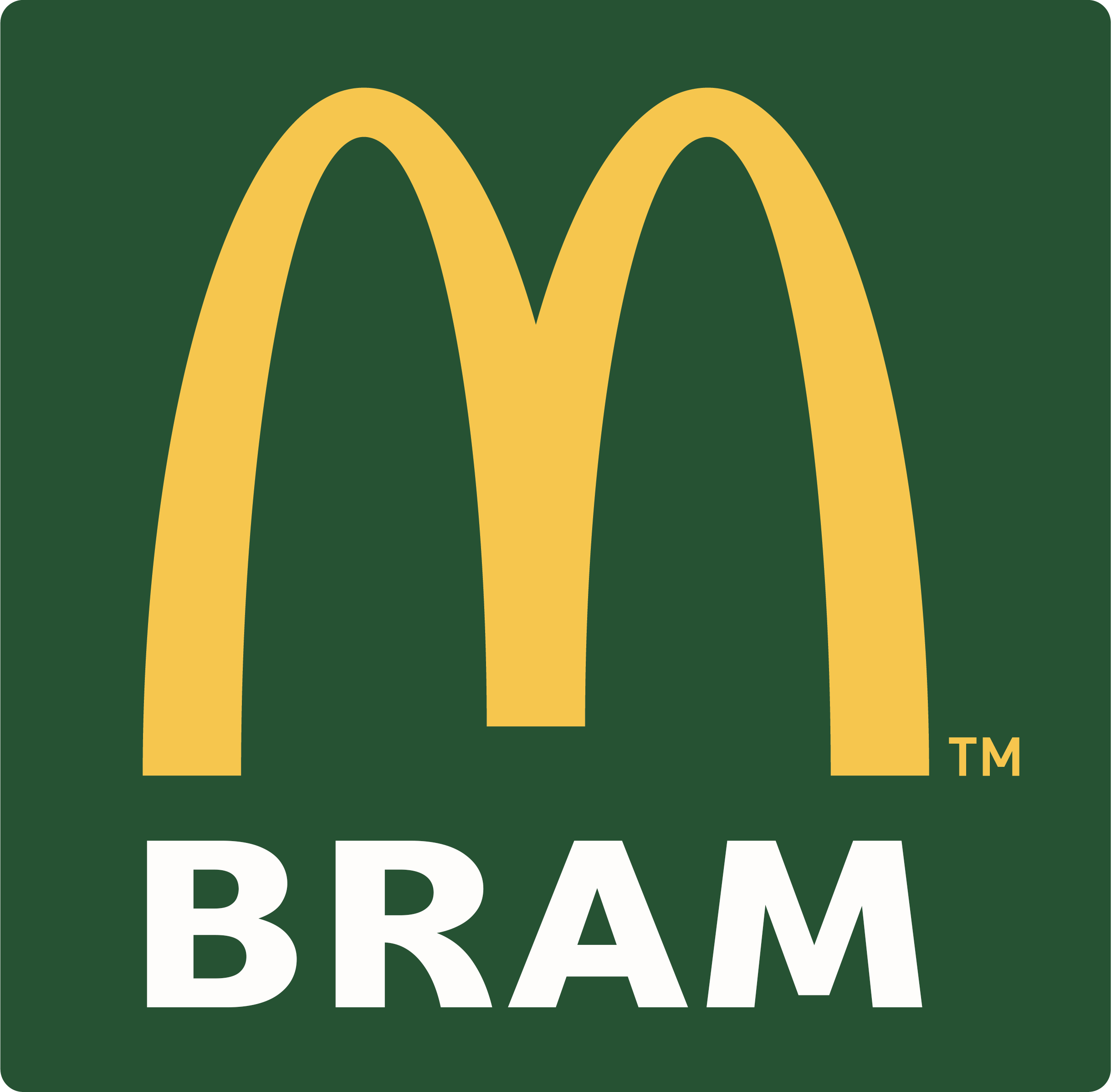 Logo McDonald's Bram