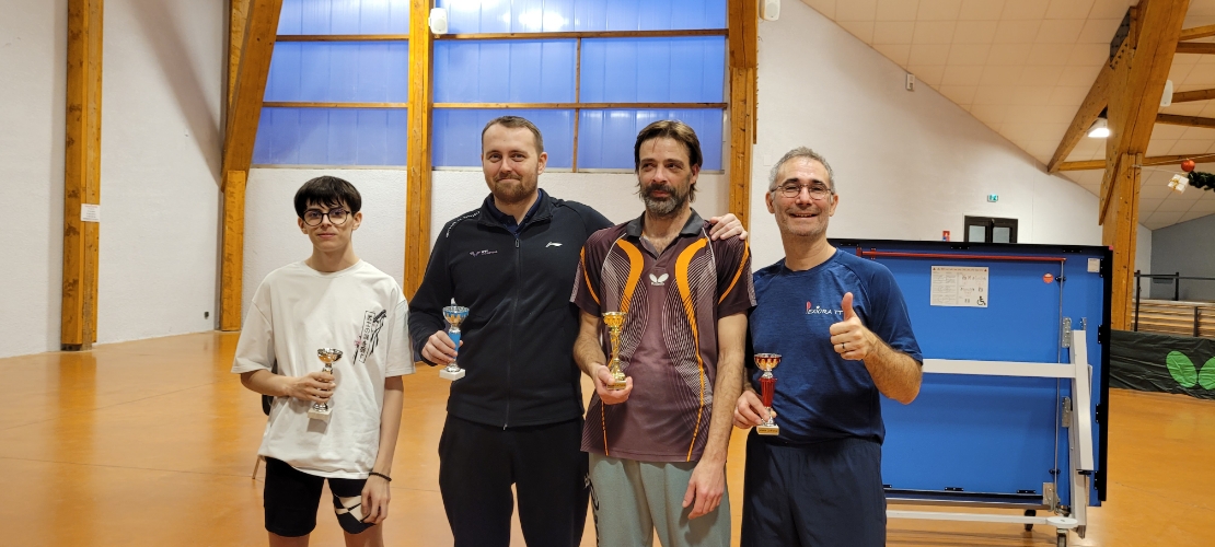 Podium du Téléthon