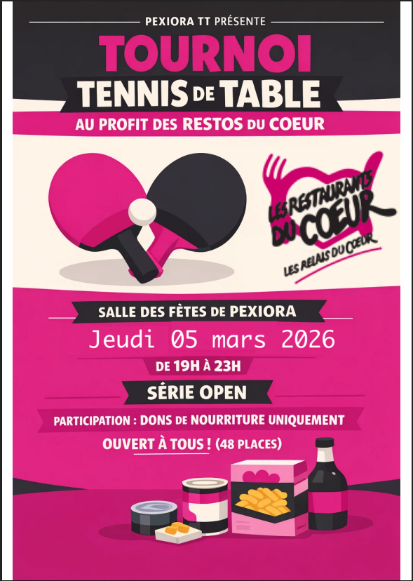 Tournoi resto du coeur